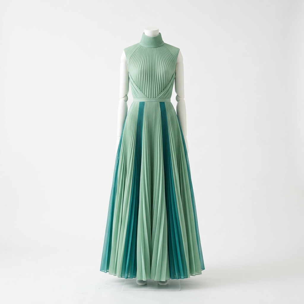 LUMINA PLEATED DRESS